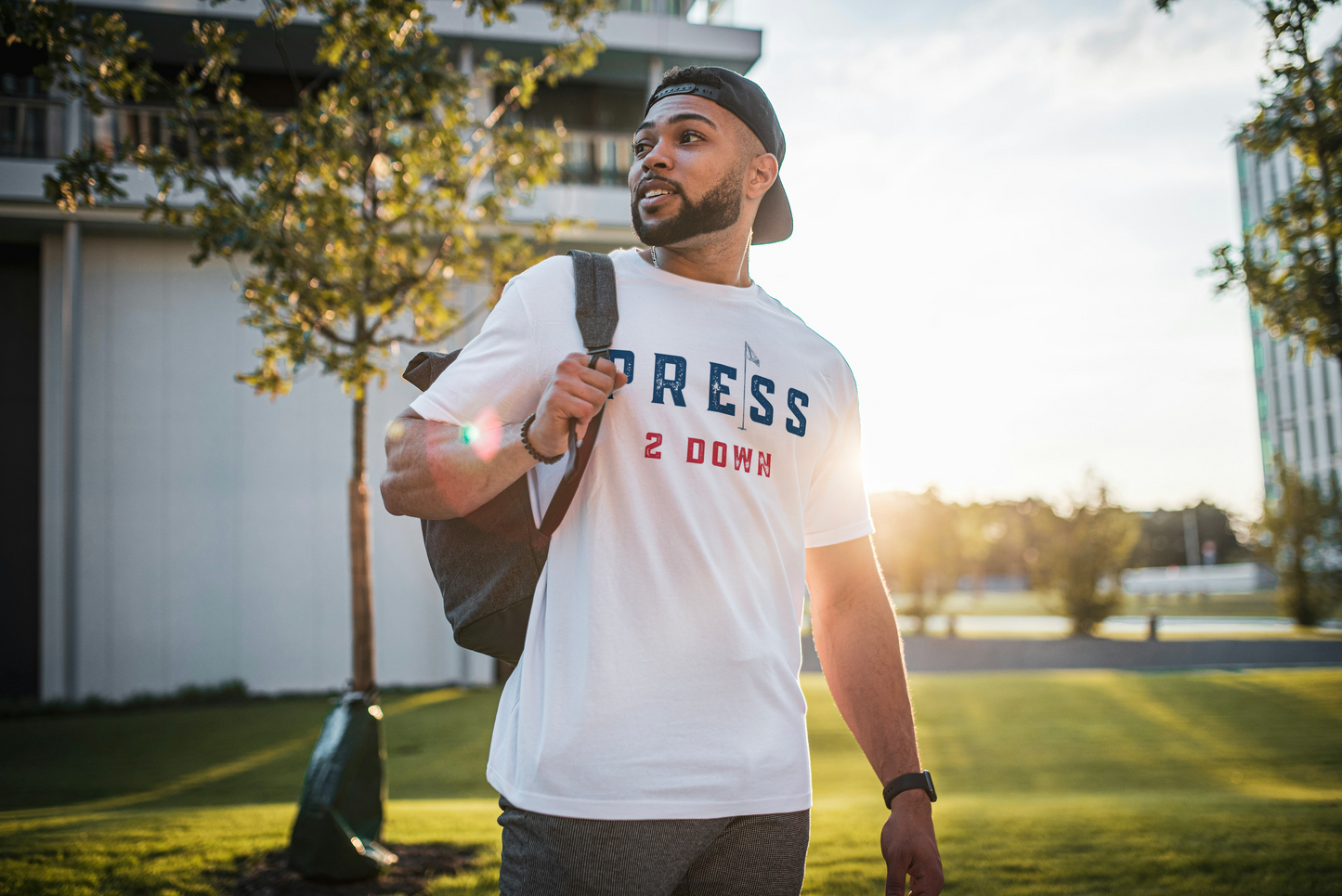 Press 2 Down Tee