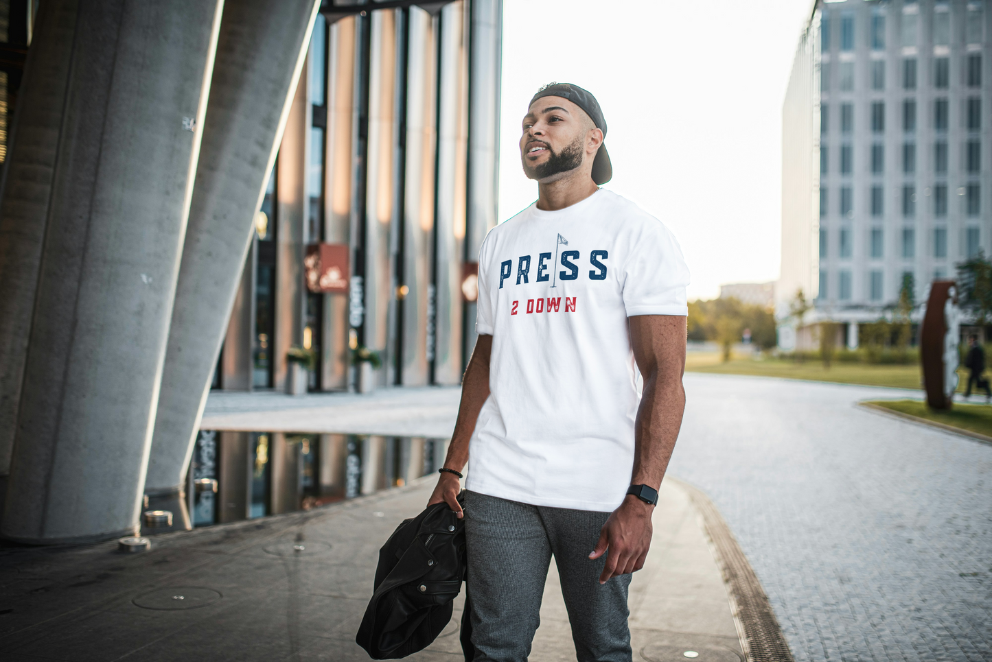 Press 2 Down Tee